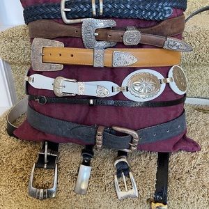 Belt it vintage-fun-western-business! 9 belt bundle! Small